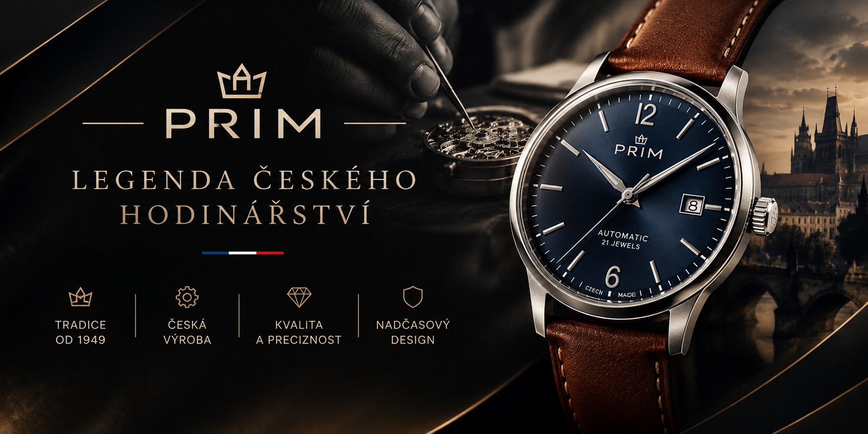 PRIM – legenda českého hodinářství