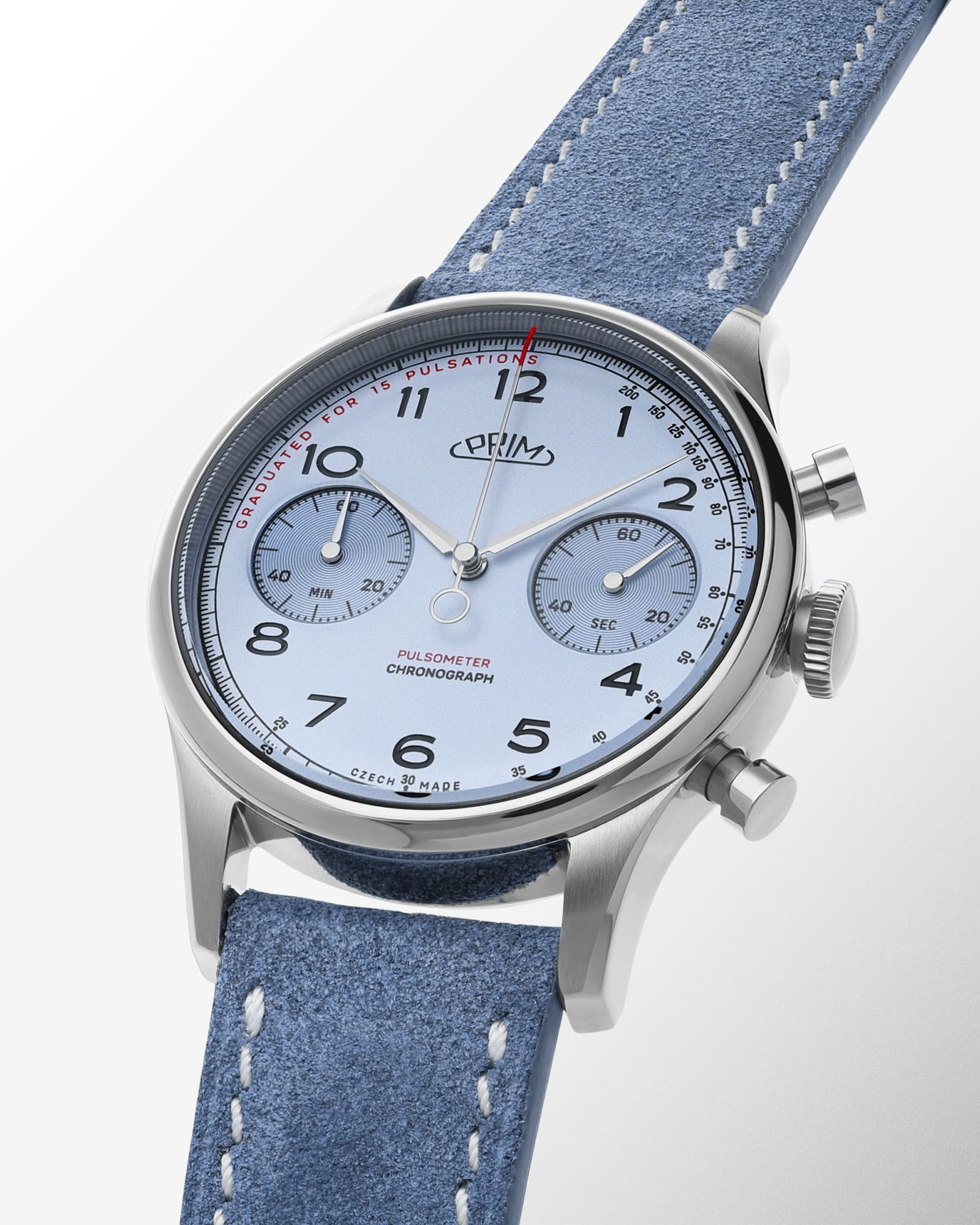 Prim Janský Pulsometer Chronograph 39, fotografie 3 z 10