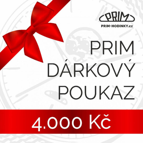 Hodinky Dárkový poukaz 4000