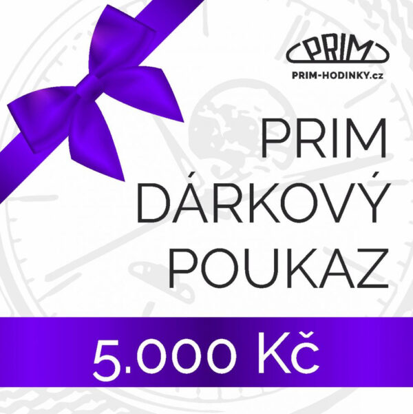 Hodinky Dárkový poukaz 5000