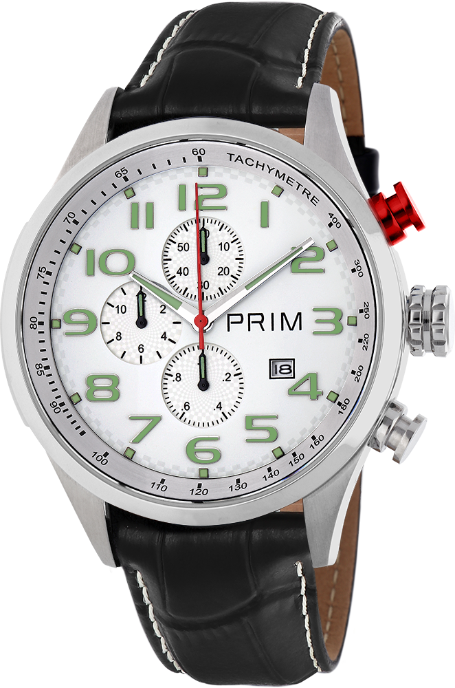 Hodinky PRIM Racer Chronograph - H - W01P.13160.H