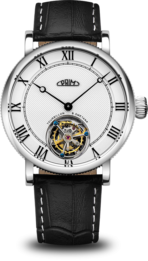 Hodinky PRIM Tourbillon Bedřich Smetana Gold - A - W91P.13235.A