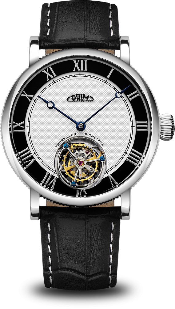 Hodinky PRIM Tourbillon Bedřich Smetana Gold - B - W91P.13235.B