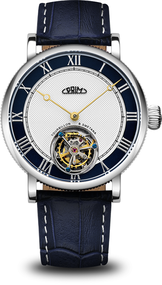 Hodinky PRIM Tourbillon Bedřich Smetana Gold - E - W91P.13235.E