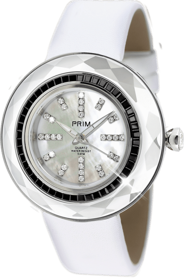 Hodinky PRIM Preciosa Onyx White - 10312 - B - W02C.10312.B