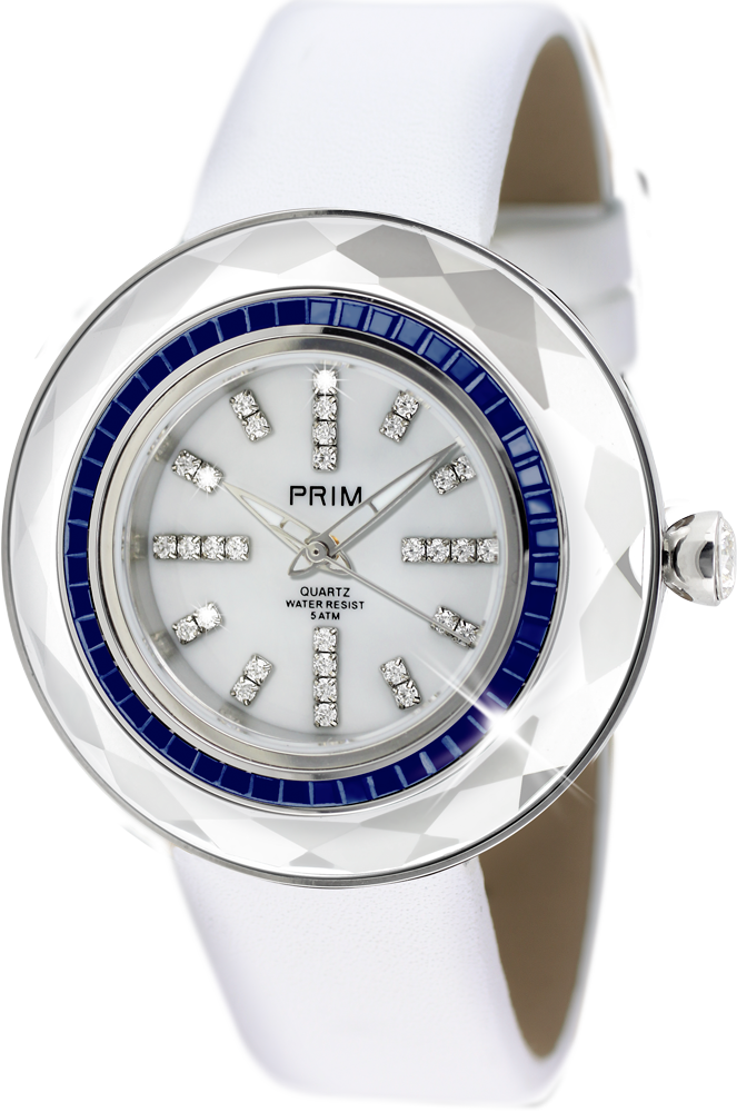 Hodinky PRIM Preciosa Onyx White - 10312 - C - W02C.10312.C