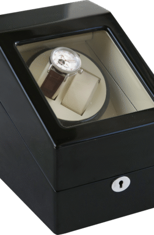 Hodinky Natahovač 2 ks hodinek s úložným prostorem pro 3 ks - 024 Black wood display (5ks)