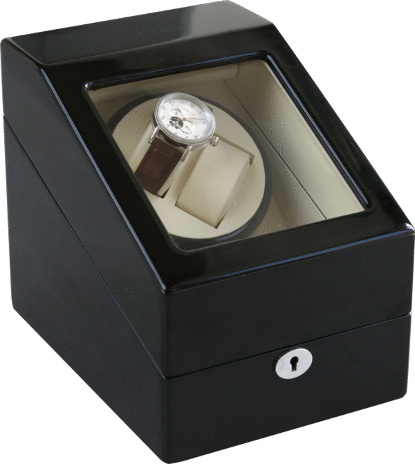 Hodinky Natahovač 2 ks hodinek s úložným prostorem pro 3 ks - 024 Black wood display (5ks)