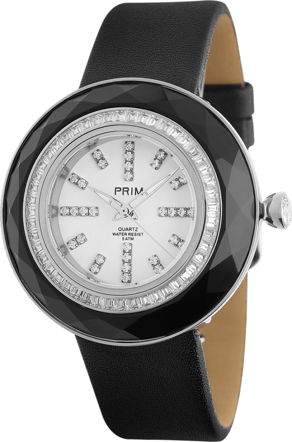 Hodinky PRIM Preciosa Onyx Black - 10312 - E - W02C.10312.E