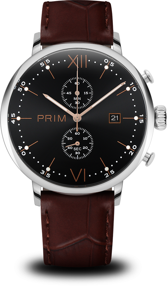 Hodinky PRIM Chronoscope 25 Roman - E - W03P.13230.E