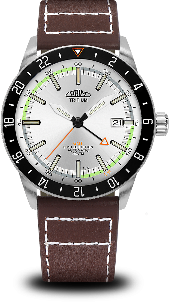 Hodinky PRIM Sport Tritium 25 - World Timer - A - W91P.13238.A