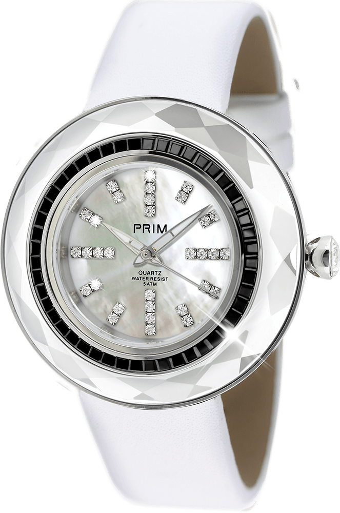 Hodinky PRIM Preciosa Onyx White - 10312 - B - W02C.10312.B