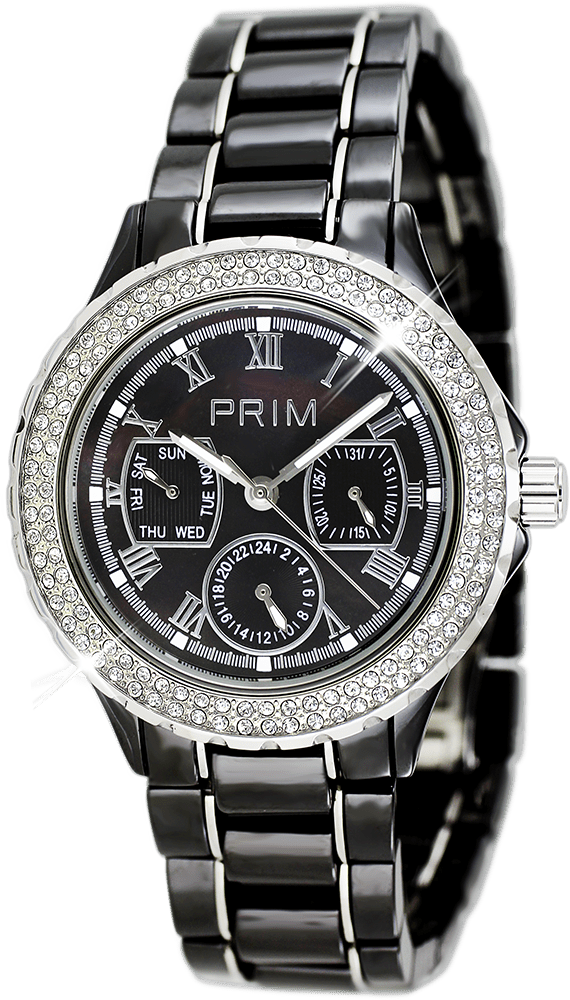Hodinky PRIM Ceramic Pearl - B - W02P.10697.B