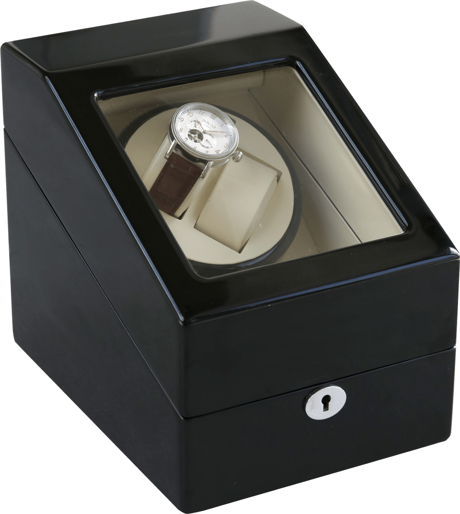 Hodinky Natahovač 2 ks hodinek s úložným prostorem pro 3 ks - 024 Black wood display (5ks)