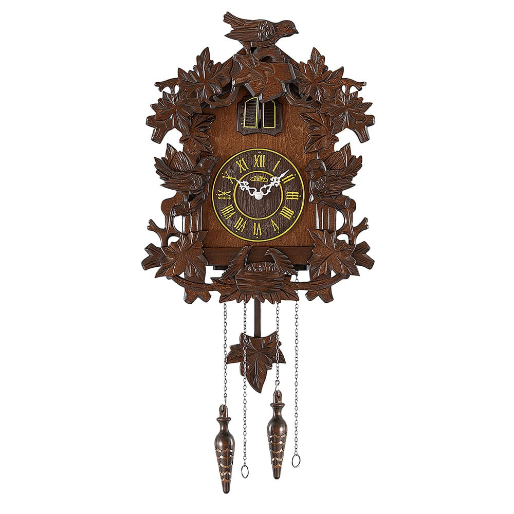 Hodinky PRIM Kukačky VIII - tmavě hnědé - E07P.4596.52