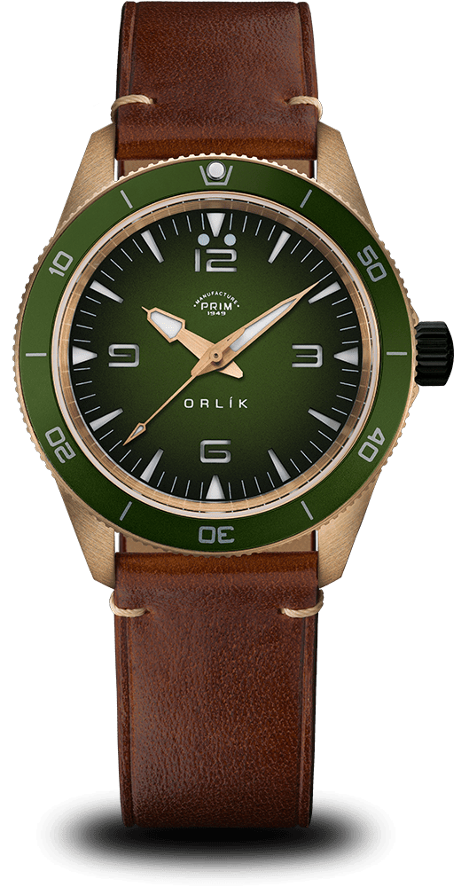 Hodinky PRIM Orlík 38 Bronz LE - A - L00P.18061.A.95-028-509-43-1