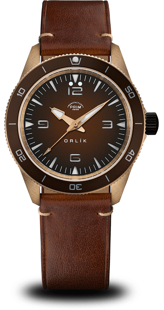 Hodinky PRIM Orlík 38 Bronz LE - B - L00P.18061.B.95-027-509-43-1