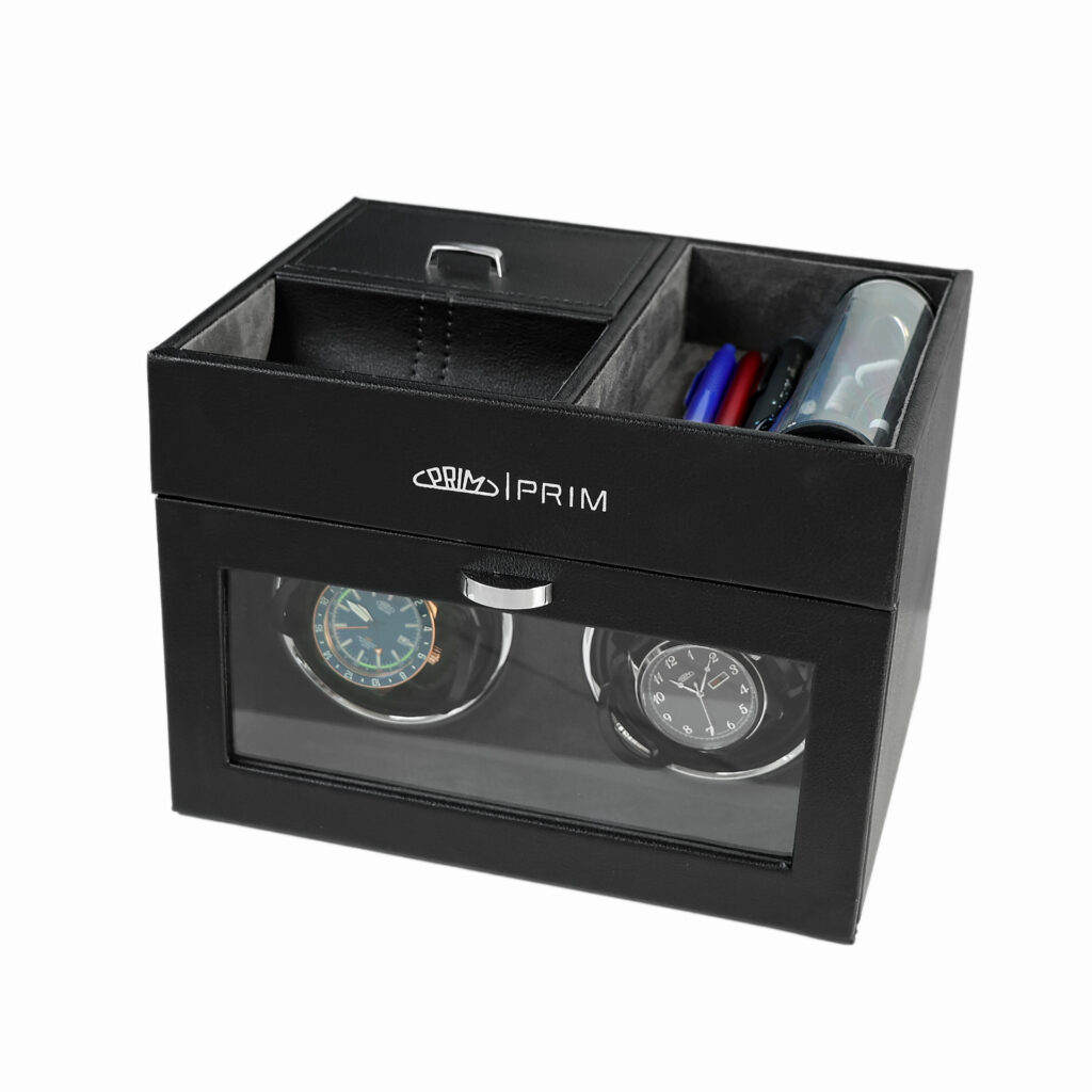 Hodinky Natahovač na 2 ks hodinek - černý - TWB.2092