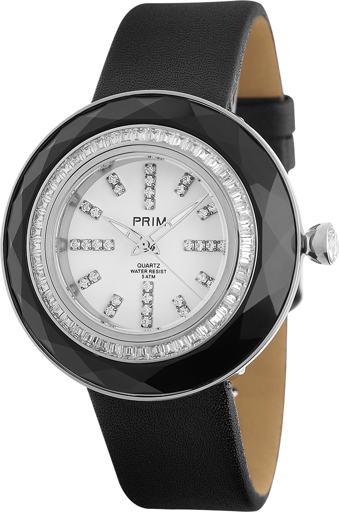 Hodinky PRIM Preciosa Onyx Black - 10312 - E - W02C.10312.E