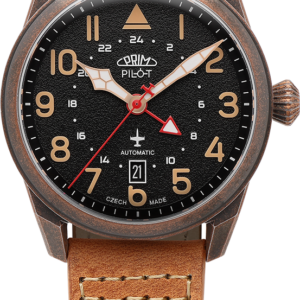 Hodinky PRIM Pilot Dual Time - C - W91P.13250.C