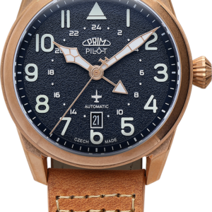 Hodinky PRIM Pilot Dual Time - E - W91P.13250.E