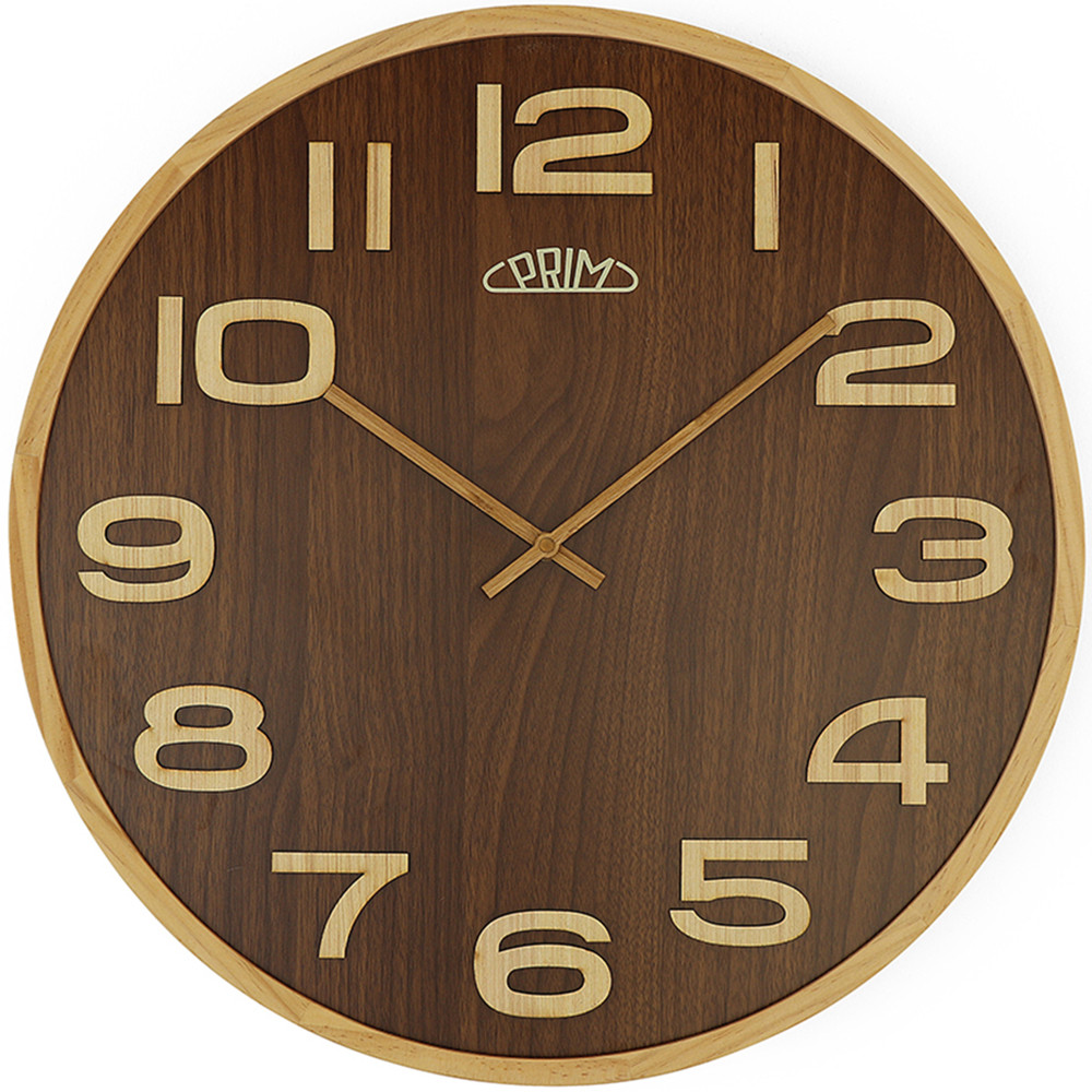 Nástěnné hodiny PRIM Timber Veneer - E07P.4153.50 | Hodinky PRIM
