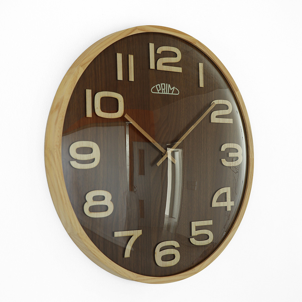 Nástěnné hodiny PRIM Timber Veneer - E07P.4153.50 | Hodinky PRIM