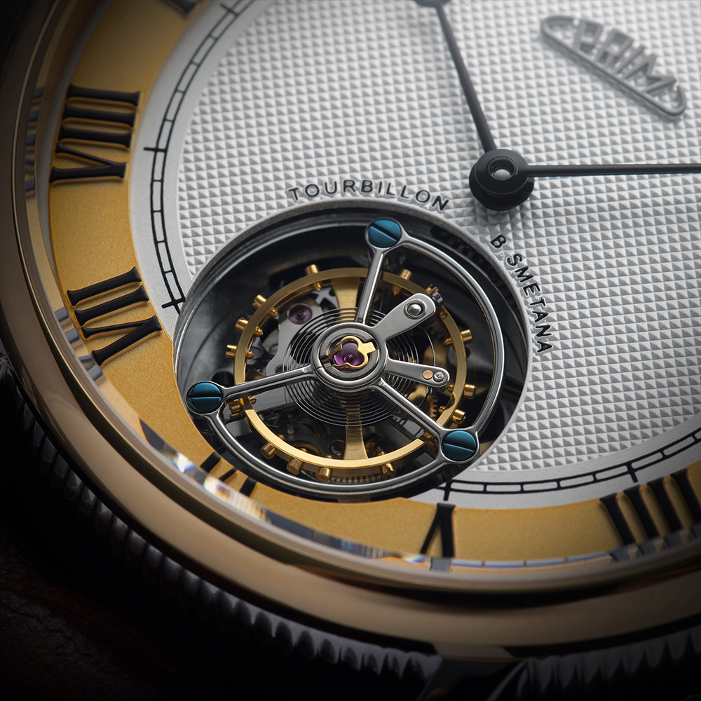PRIM Tourbillon Bedřich Smetana Gold – C - W91P.13235.C | Hodinky PRIM