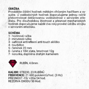 PRIM Tourbillon Bedřich Smetana – D - W91P.13234.D | Hodinky PRIM